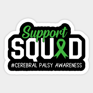 Cerebral Palsy Awareness Support Squad Sticker